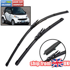 Front Wiper Blades For Smart Fortwo 2007-2014 Passion MHD 1.0 Turbo Barabus 