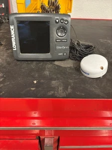 LOWRANCE ELITE 5m with antenna - no power cable - Picture 1 of 1