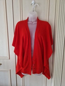 Diane von Furstenberg Women's Cardigan, 100% Cashmere, Size S, Oversized - Picture 1 of 8