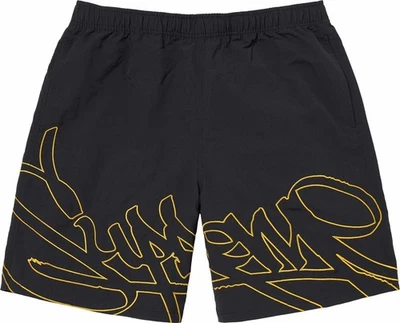 [NUEVO] Supreme - Tag Water Short (Negro, Grande, L, SS24) Foto 1 de 3