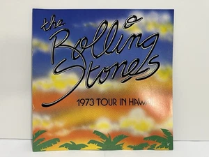 THE ROLLING STONES - 1973 TOUR IN HAWAII - CONCERT TOUR PROGRAM BOOK - RARE - Picture 1 of 13