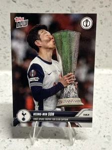 2025 Topps Now #38 Heung-Min Son First Spurs Trophy Tottenham PR - Picture 1 of 2