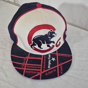 Chicago Cubs Mütze 7 3/8 Wrigley Field Map New Era 59Fifty MLB Neu mit Etikett neuwertig - Bild 1 von 8
