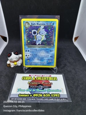 Pokemon Card - DARK BLASTOISE #4 - HOLO (LEGENDARY COLLECTION) YEAR 2002 - Image 1 of 4