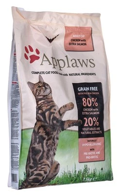 5060122491648 Applaws CAT Adult Huhn mit Lachs 7,5 kg Applaws - Bild 1 von 2