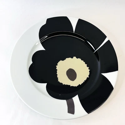 Plato para servir Marimekko Unikko 12,5" Maija Isola 1965/KI2002 Finlandia Foto 1 de 4
