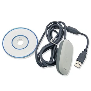 PC Wireless Controller USB Gaming Receiver Adapter For XBOX 360 Wireless Handle - Picture 1 of 9