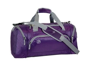 Protege Unisex 22" Duffel Back for Gym or Carry-on for Travel, Purple - Picture 1 of 1