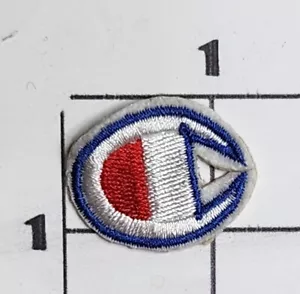 Champion C Patch Salvage Vintage Sew On Label Logo - Picture 1 of 1