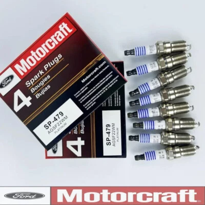 8Pcs SP479 Platinum Spark Plugs AGSF22WM  For Ford Motorcraft 5.4L 6.8L SP-479 - Image 1 of 4