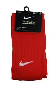 Nike Classic Fußball gepolsterte kniehohe Socken 1 Paar rot Herren L Schuhgröße 8-12 - Bild 1 von 3