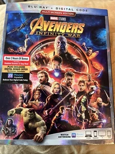 Avengers: Infinity War (Blu-ray, 2018) NEW with Slipcover - Bild 1 von 2