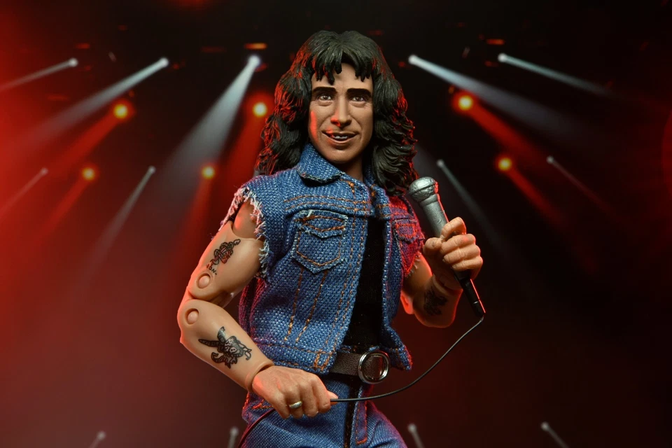 Figura Action ANGUS YOUNG Highway To Hell AC/DC Originale NECA