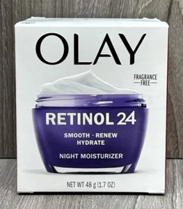 Olay Regenerist Retinol 24 + PEPTIDE Night Hydrating Moisturizer ohne Duft - Bild 1 von 1