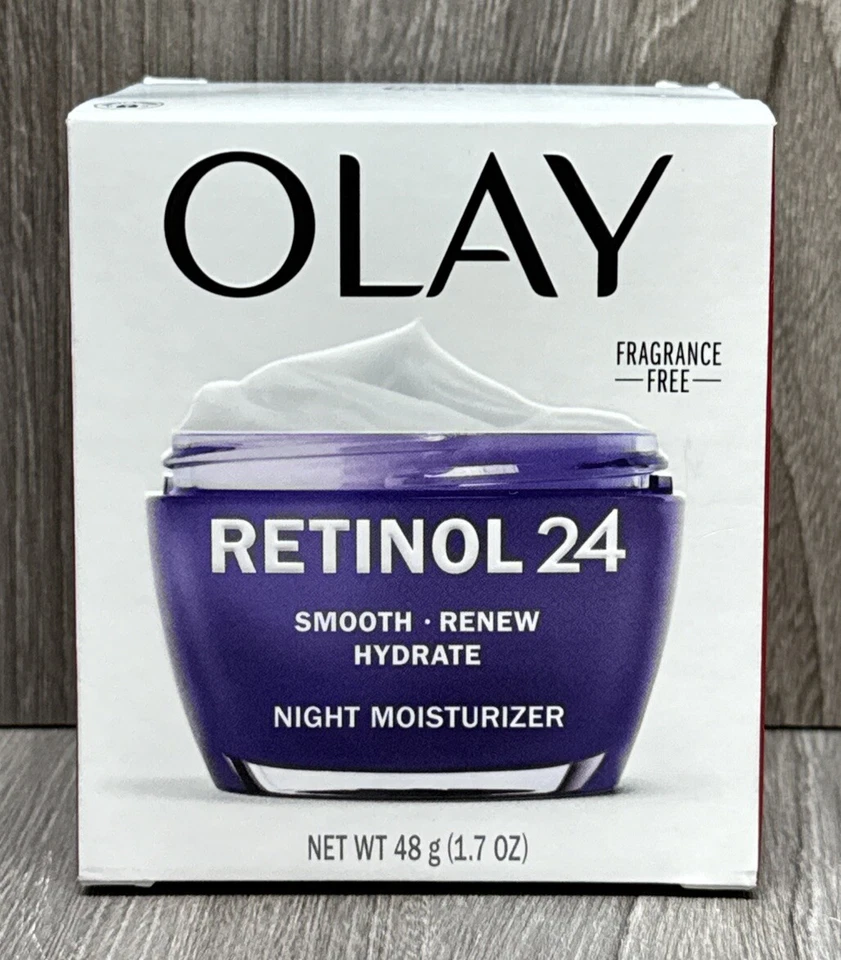 OLAY Regenerist Retinol 24 + PEPTIDE Night Hydrating Moisturizer Fragrance Free - Image 1 of 1