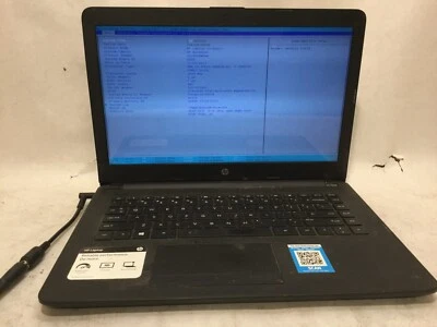 HP 14-bw012nr / AMD E2-9000e R2 4 CC. (2C+2G) @ 1.50GHz / (MISSING PARTS!) -MR - Image 1 of 4