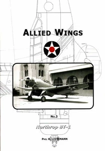 ALLIED WINGS No.3 NORTHROP BT-1 USN VB DIVE BOMBER PRE-WAR YELLOW WING MARKINGS - Foto 1 di 2