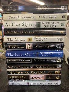 Lot Of 12 Nicholas Sparks Bookclub Edition Hardcovers - Bild 1 von 2