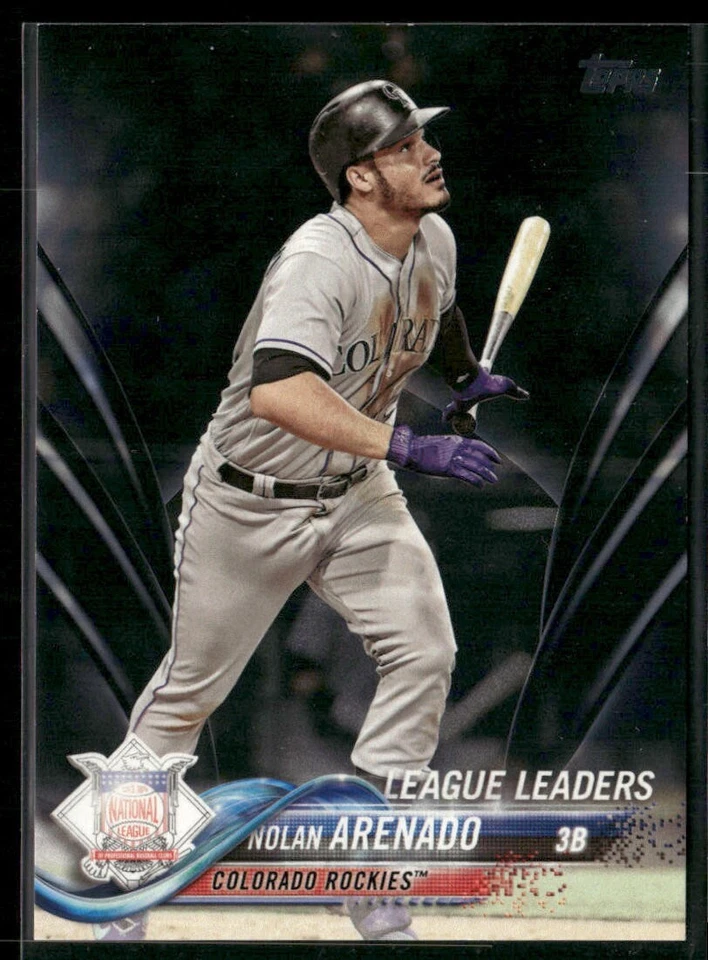 2018 Topps Black Parallel /67 #192 - Nolan Arenado - Rockies! - Image 1 of 2