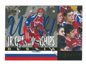vintage DMITRI KLEVAKIN world junior TEAM RUSSIA card  *239a