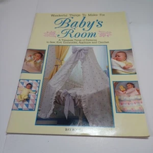 BABYS ROOM A Treasure Trove of Patterns to Sew Knit Embroidery Appliqué Crochet - Picture 1 of 24