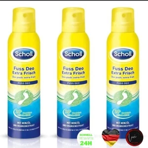 ✳Scholl Fresh Step Antitranspirant Fußspray Fußdeo gegen Schweißgeruch 3x 150ml - Bild 1 von 6