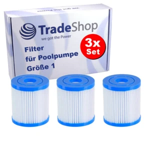3x Pool-Filter Filterkartusche für Einhänge Filterpumpen 244er 305er Pools - Bild 1 von 7