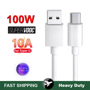 OPPO Original USB-C Fast Charger Adapter Cable 10A 100W for iPhone 16 Plus Cord - Bild 1 von 9