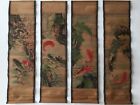 Chine parchemin peinture quadruple peinture murale peinture suspendue peinture poisson rouge 