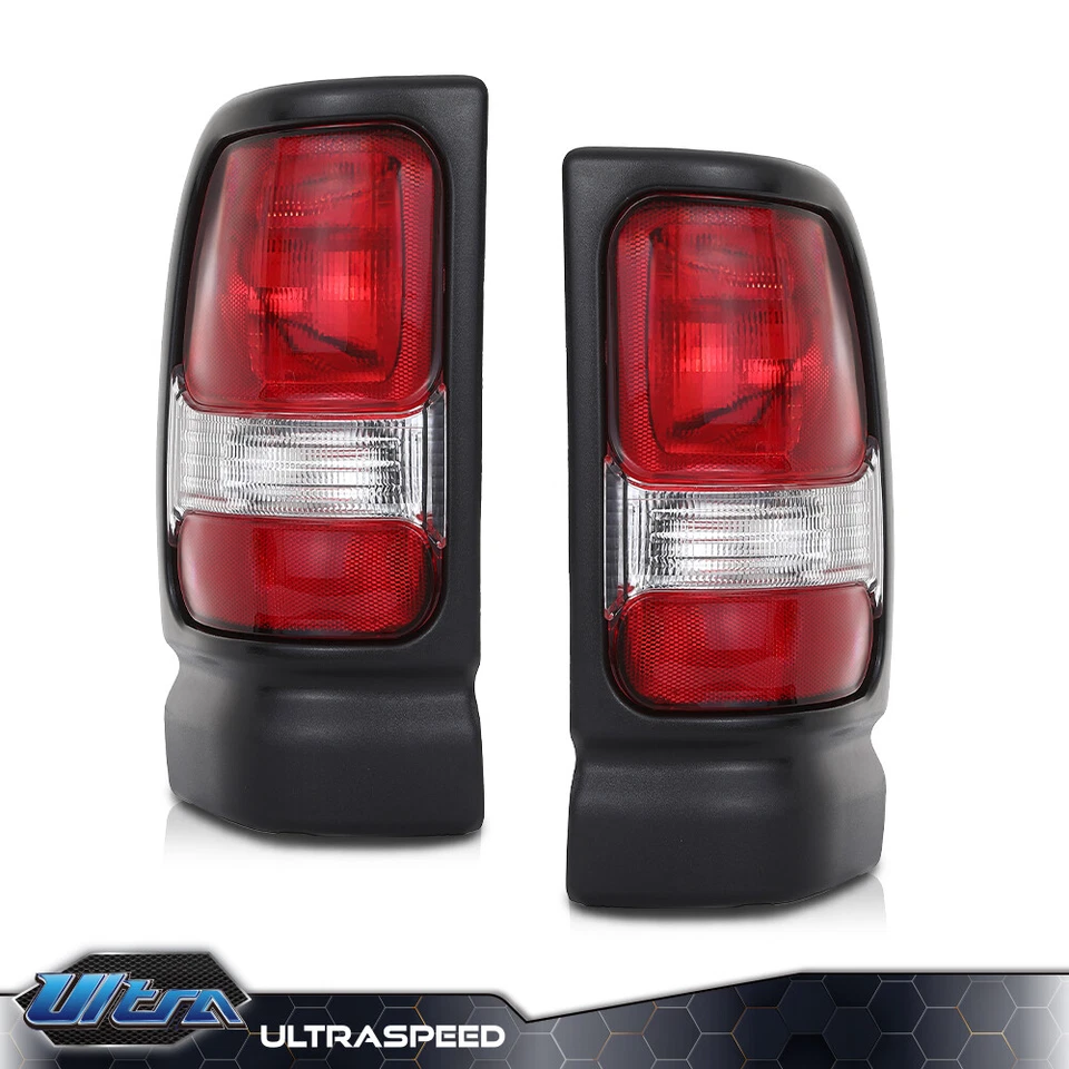 Par de luces traseras aptas para camioneta Dodge Ram 1500 2500 3500 1994-2001 02 Foto 1 de 4
