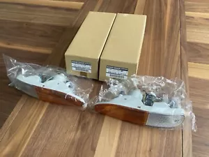 GENUINE NISSAN 180SX S13 JDM 50/50 Turn Signals Chuki 91-94 fits USDM 240SX P&P - Picture 1 of 4