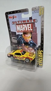 Maisto Ultimate Marvel X-Men Cyclops Die Cast Plymouth Hemi 'Cuda, 2002 New - Picture 1 of 5