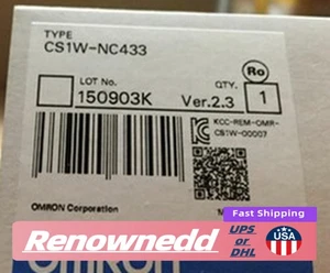NUEVO Omron CS1W-NC433 Controladores CS1W Pulso LD Módulo 4 Ejes EE. UU. Libre de Impuestos - Imagen 1 de 2