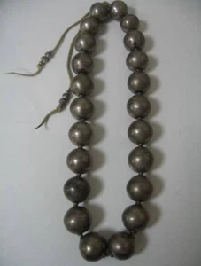 ¡Raro! Collar de cuentas de ley vintage de joyería india navajo nativa americana - Imagen 1 de 3