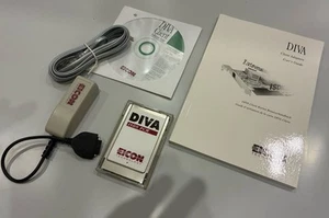 Eicon DIVA RNIS PCM PCMCIA Carte RNIS Card PC-Card - Photo 1/1