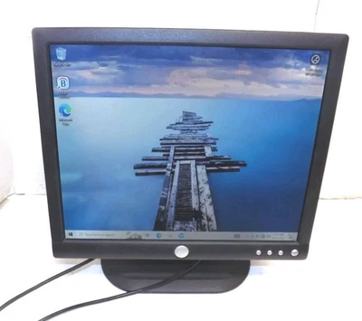 DELL E173FPc 17" LCD Square Computer Monitor with Power Cable - Image 1 of 3