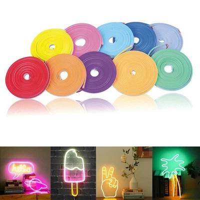 65ft 12V Waterproof Flexible LED Neon Strip Light – Silicone Tube Bright Durable - Image 1 of 4