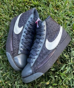 RARE 2009 Nike WMNS Size 8 Blazer High Burgandy 317808-113 Shoes - Picture 1 of 10