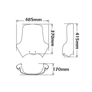 Cupolino Isotta trasparente BMW R1200GS 2004-2012 - Foto 1 di 5