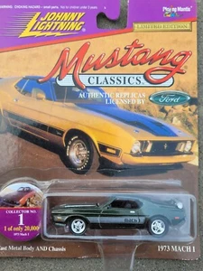 Johnny Lightning 231-01 Mustang Classics 1973 Mach 1 Die-Cast Auto Sammler Nr 1 - Bild 1 von 1