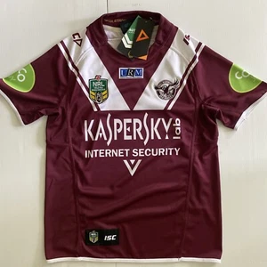 NRL 2015 - MANLY SEA EAGLES - RUGBY LEAGUE JERSEY - BRAND NEW WITH TAG - Foto 1 di 4