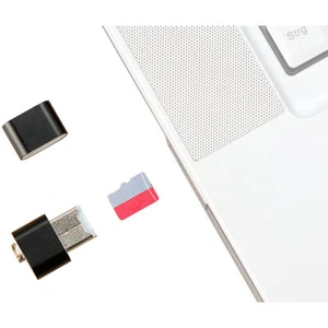 PEARL Mini-Cardreader für microSD(HC/XC)-Karten bis 128 GB & USB-Stick - Bild 1 von 6