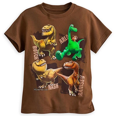 Camiseta The Good Dinosaur Niños Camiseta Disney Store Talla 5/6 7/8 10/12 Nueva con Etiquetas Foto 1 de 3