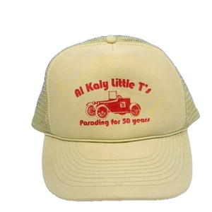 Vintage hat cap snapback trucker Al Kaly Little T's parading 50 year classic car - Picture 1 of 3