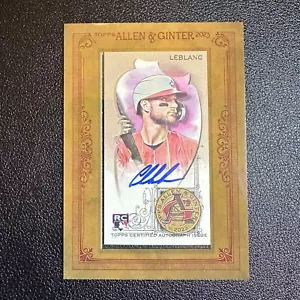 Topps Allen & Ginter 2023 - Mini autógrafos enmarcados #MA-CL Charles Leblanc - Imagen 1 de 2