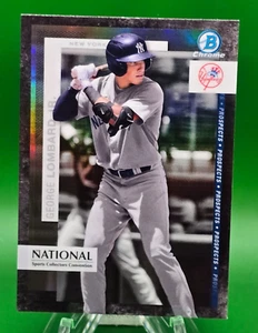 George Lombard JR 2024 Topps Bowman CROMO Paquete Nacional Plata EXCLUSIVO - Imagen 1 de 2