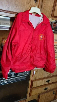 Cardinal Nylon Polyester Red Mustang Club of America Men's jacket - Image 1 of 4