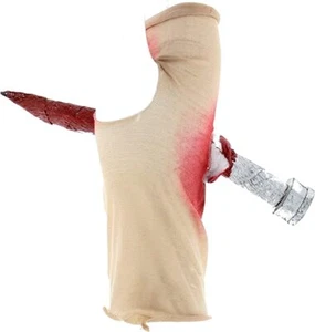 Halloween Kinder Erwachsene Blutfleck Zombie Kostüm Streich Ärmel Verband Wunde - Bild 1 von 9