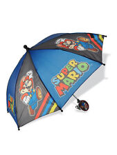 Super Mario Boys' Umbrella - royal blue, one size