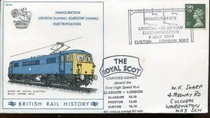 GB - British Rail History - London-Glasgow Electrification - Special Postmark - Picture 1 of 2